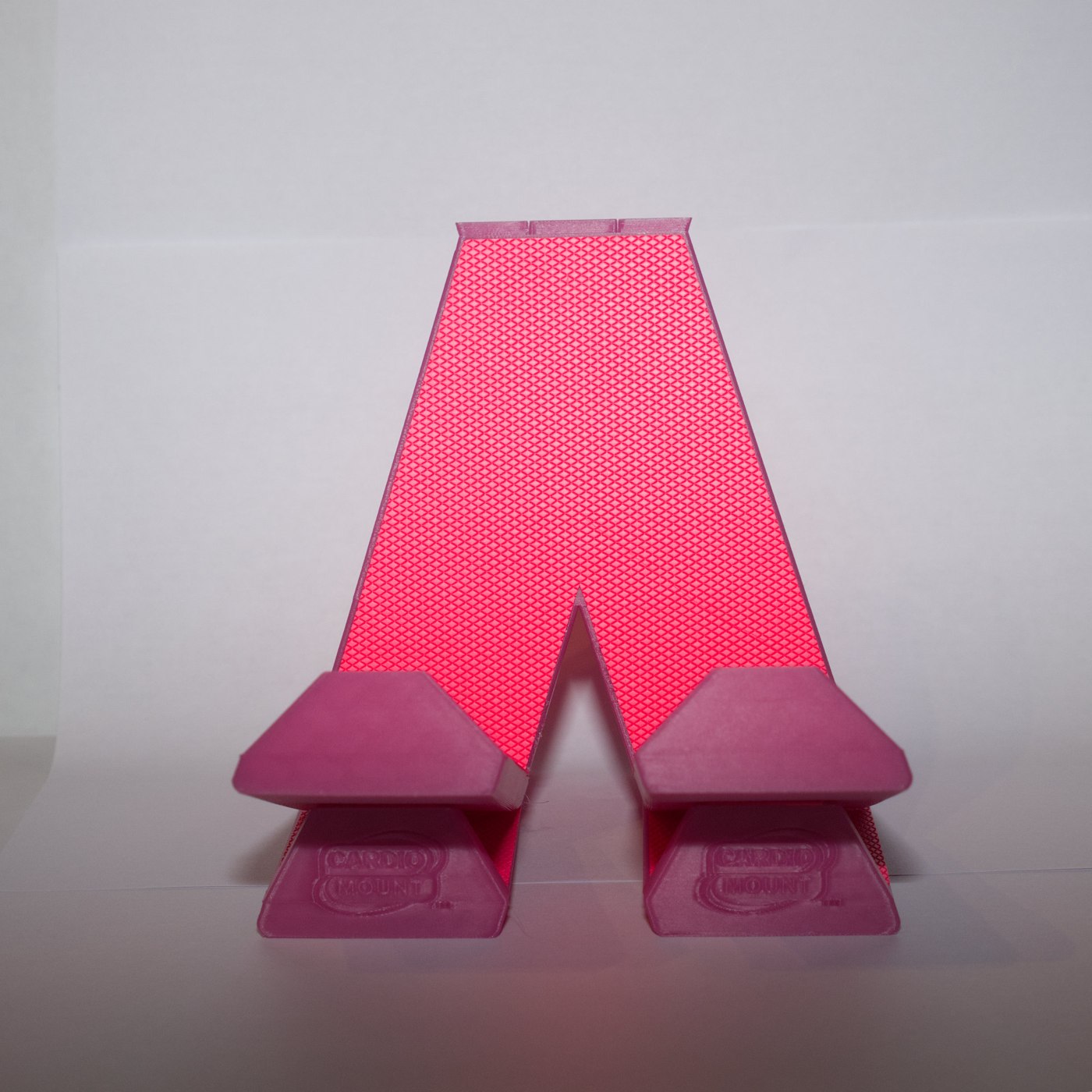 Cardio Mount pink — front view
