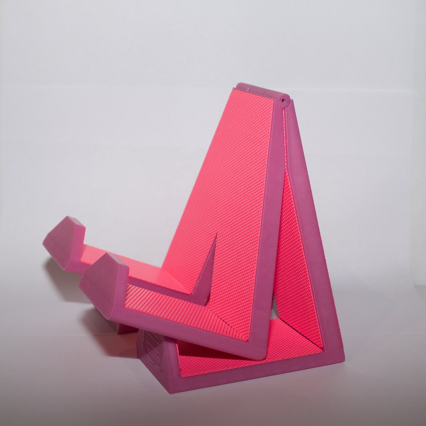 Cardio Mount pink — side view